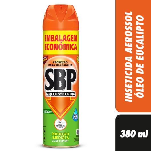 SBP Multi Inseticida Aerossol Óleo de Eucalipto 380ml Embalagem Econômica - Imagem em destaque
