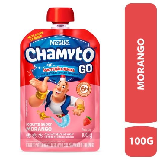 Iogurte Chamyto Go Morango 100G - Imagem em destaque