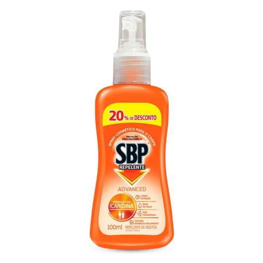 SBP Advanced Repelente Spray 100ml com 20% DE DESCONTO - Imagem em destaque