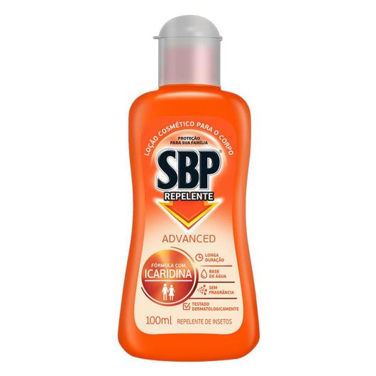 SBP Advanced Repelente Corporal Loção com Icaridina 100ml - Imagem em destaque