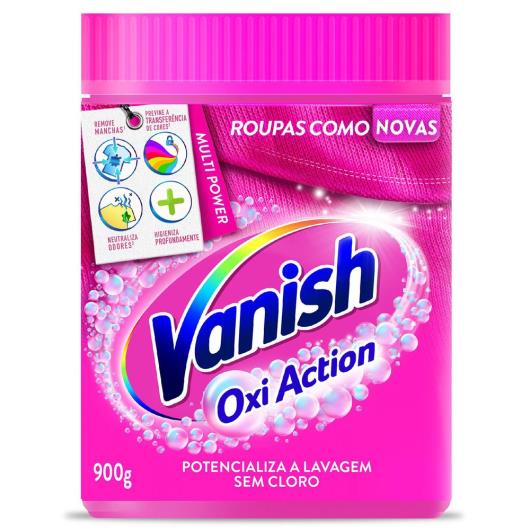 Tira Manchas em Pó Vanish Multi Power Oxi Action 900g para roupas coloridas com 25% de Desconto - Imagem em destaque