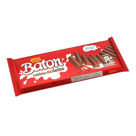 Chocolate Garoto Baton ao Leite 96g - Imagem em destaque