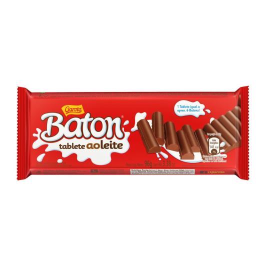 Chocolate Garoto Baton ao Leite 96g - Imagem em destaque
