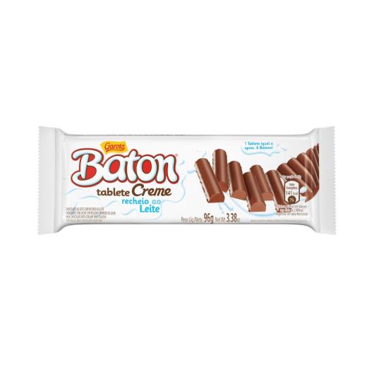 Chocolate GAROTO BATON Recheio Creme 96g - Imagem em destaque