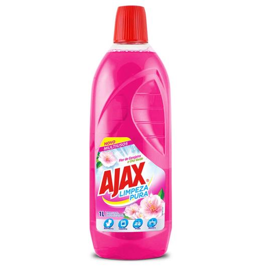 Limpador Ajax Limpeza Pura Flor de Cerejeira e Chá Verde 1 L - Imagem em destaque