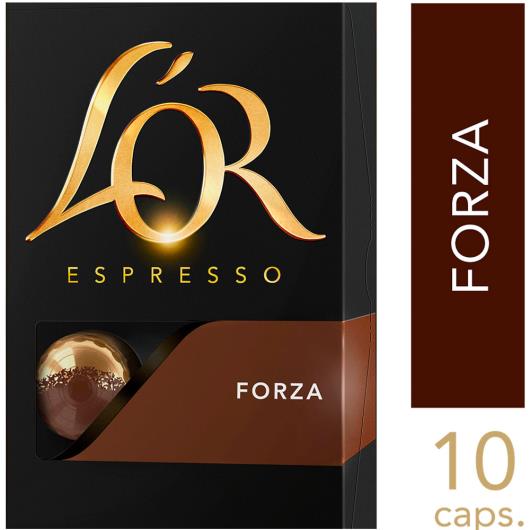 Café em Cápsula Torrado e Moído Espresso Forza L'or Intensity 9 Caixa 52g 10 Unidades - Imagem em destaque