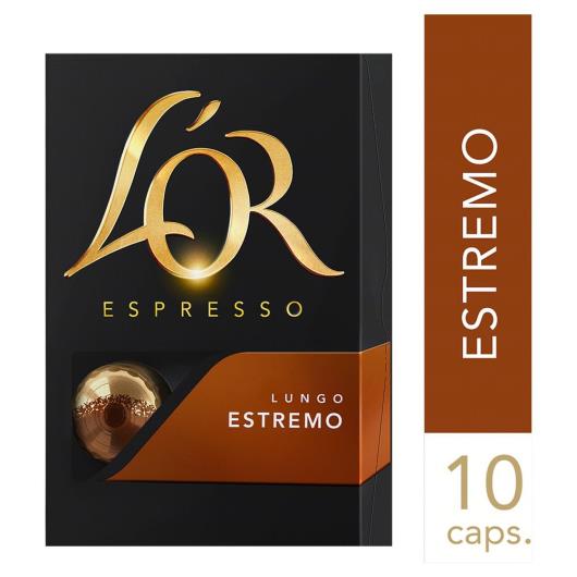 Café em Cápsula Torrado e Moído Lungo Espresso L'or Intensity 10 Caixa 52g 10 Unidades - Imagem em destaque