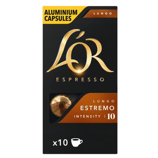 Café em Cápsula Torrado e Moído Lungo Espresso L'or Intensity 10 Caixa 52g 10 Unidades - Imagem em destaque