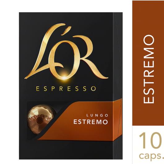 Café em Cápsula Torrado e Moído Lungo Espresso L'or Intensity 10 Caixa 52g 10 Unidades - Imagem em destaque