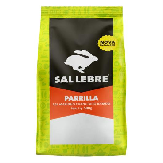 Sal de Parrilla Gourmet Granulado Lebre Pacote 500g - Imagem em destaque