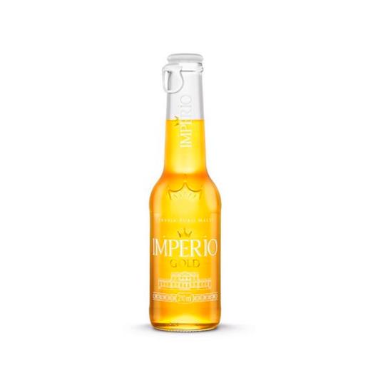 Cerveja Império Gold long neck 210ml - Imagem em destaque