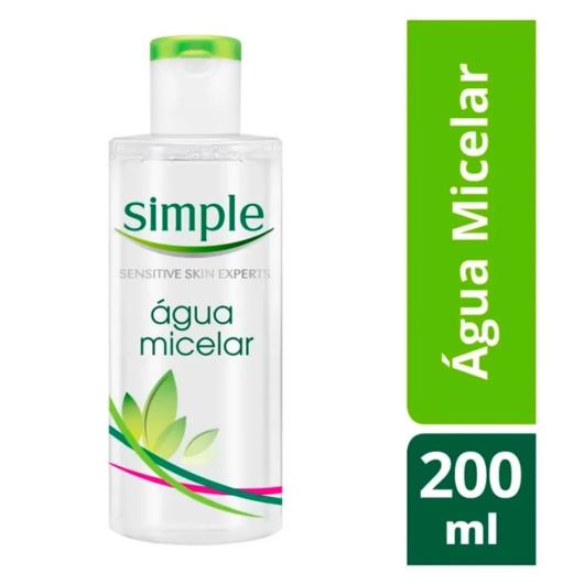 Água Micelar Simple 200ml - Imagem em destaque