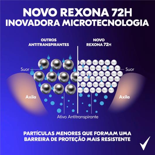 Antitranspirante Aerossol Antibacterial Invisible Rexona Men 200ml Tamanho Econômico - Imagem em destaque
