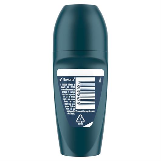 Desodorante Rexona Roll-On Men sem Perfume 50ml - Imagem em destaque