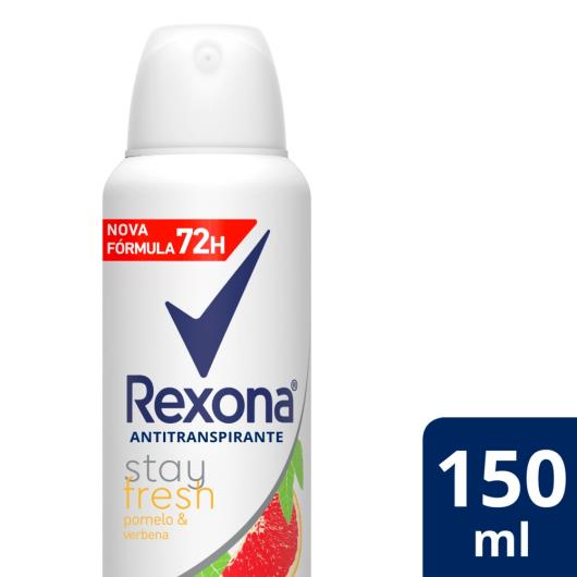 Desodorante Antitranspirante Aerosol Feminino Rexona Pomelo e Verbena 72 horas 150ml - Imagem em destaque