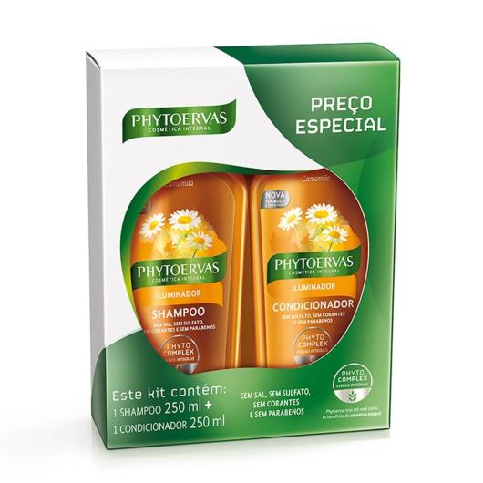 Shampoo + Condicionador Phytoervas Iluminador 500ml - Imagem em destaque