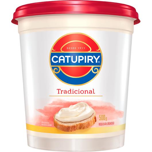 Requeijão Catupiry Cremoso Tradicional Copo 500g - Imagem em destaque