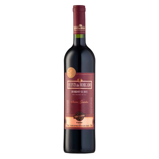 Vinho Brasileiro Tinto Suave Quinta do Morgado York Madeira Bordô Serra Gaúcha Garrafa 750ml - Imagem em destaque