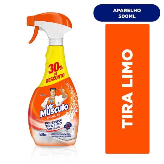 Limpador MR. MÚSCULO Tira Limo 500ml Gatilho 30% de Desconto - Imagem em destaque