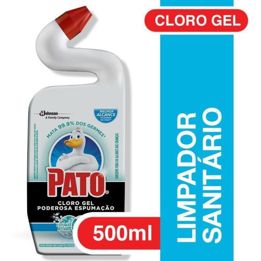 Limpador Sanitário Pato Cloro Gel Ativo Marine 500ml - Imagem em destaque