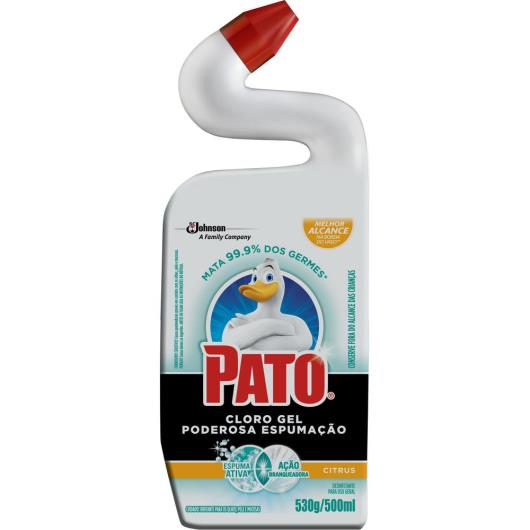 Limpador PATO Cloro Gel Ativo Citrus 500ml - Imagem em destaque