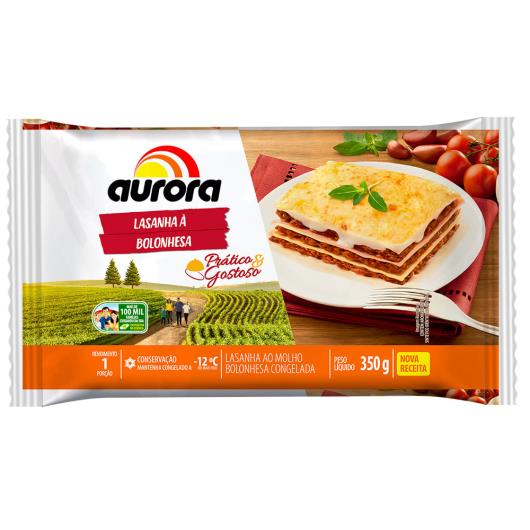 Lasanha à bolonhesa Aurora 350g - Imagem em destaque
