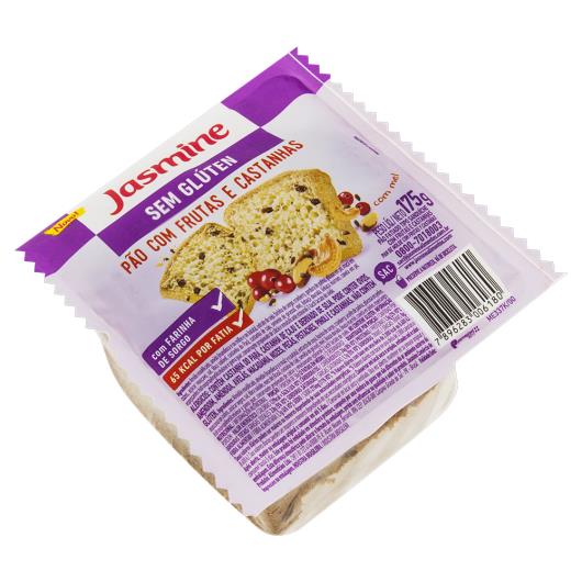 Pão de Sanduíche Frutas e Castanhas sem Glúten Jasmine Pacote 175g - Imagem em destaque