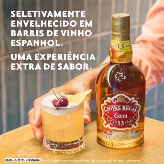 Whisky Escocês Blended Extra 13 Anos Chivas Regal Garrafa 750ml - Imagem em destaque