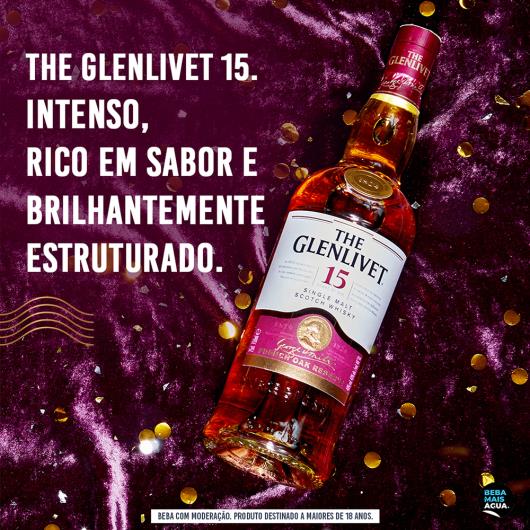 Whisky Escocês Single Malt Reserve The Glenlivet French Oak Garrafa 750ml - Imagem em destaque