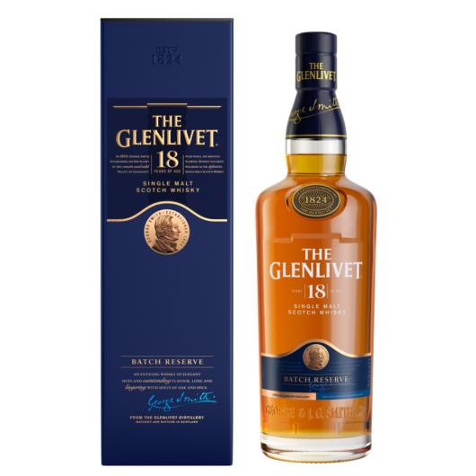 The Glenlivet Whisky Single Malt 18 anos Escocês 750ml - Imagem em destaque