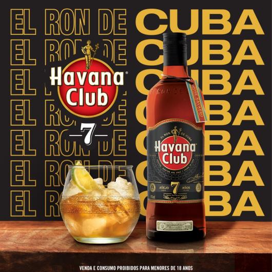 Havana Club Rum 7 anos Cubano 750ml - Imagem em destaque