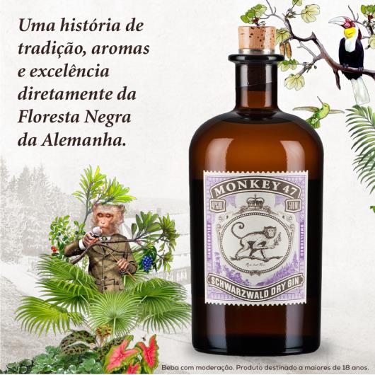 Monkey 47 Gin Alemão Seco 500ml - Imagem em destaque