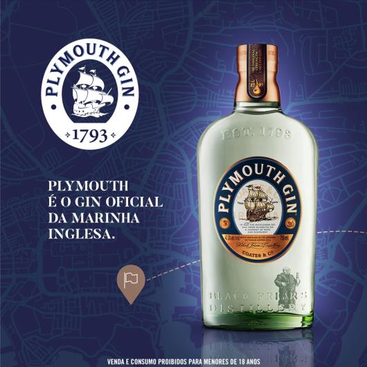 Plymouth Gin Original Inglês 750ml - Imagem em destaque