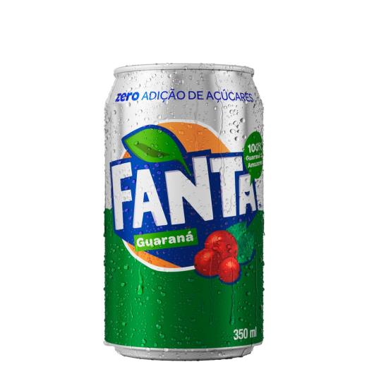 Refrigerante Fanta Sabor Guaraná Zero LATA 350ML - Imagem em destaque