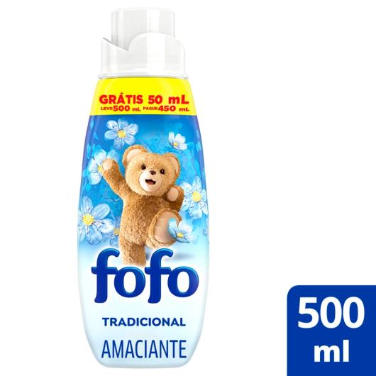 Amaciante Fofo Concentrado Tradicional 500ml grátis 50ml - Imagem em destaque