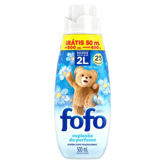 Amaciante Fofo Concentrado Tradicional 500ml grátis 50ml - Imagem em destaque