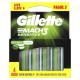 Carga para Aparelho de Barbear Gillette Mach3 Sensitive Leve 4 Pague 3 - Imagem 7500435122627-(2).jpg em miniatúra