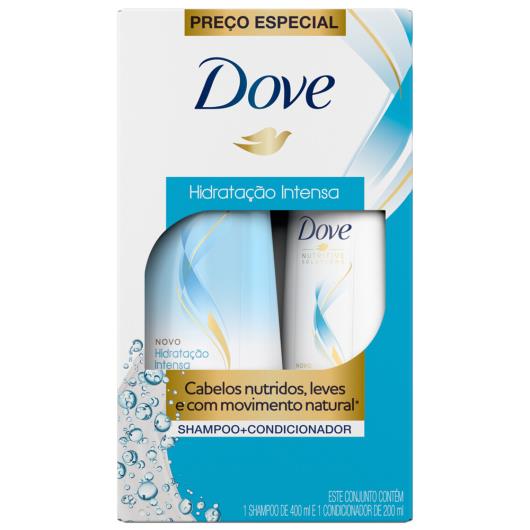 Kit Shampoo 400ml + Condicionador 200ml Dove Nutritive Solutions Hidratação Intensa - Imagem em destaque