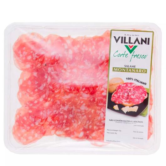 Salame fatiado montanaro Villani 90g - Imagem em destaque