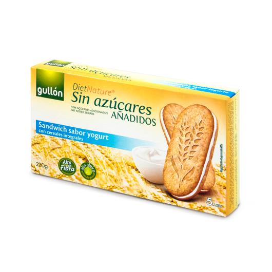 Biscoito recheado Creme de iogurte Diet Nature Gullon 220g - Imagem em destaque