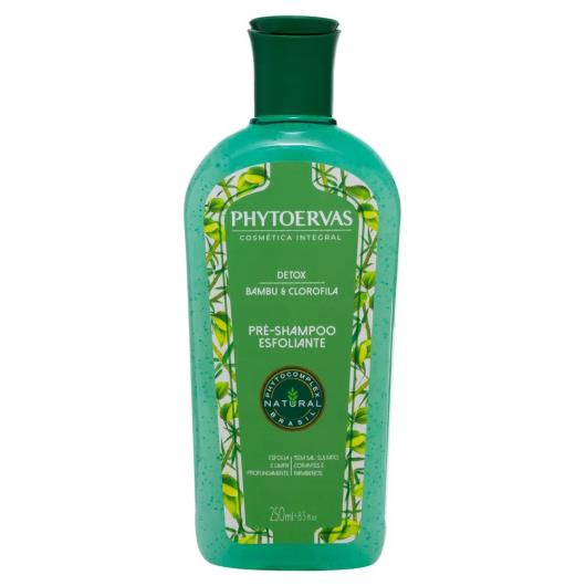 Pré Shampoo Detox Bambu e Clorofila Phytoervas 250ml - Imagem em destaque