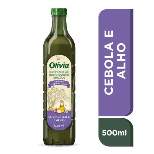 Óleo Composto Olívia Cebola e Alho PET 500ml - Imagem em destaque