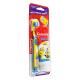 Kit Escova + Gel Dental Infantil com Flúor Bubble Fruit Minions Colgate Smiles 100g - Imagem 7891024037812-02.png em miniatúra