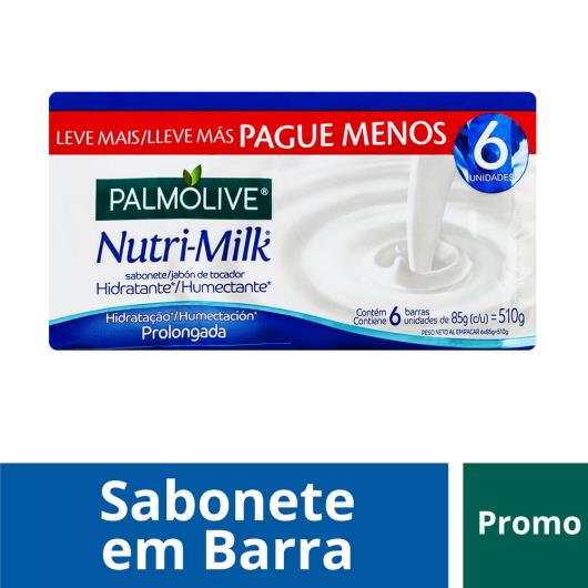 Sabonete Barra Hidratante Palmolive Nutri-milk 85g Promo Leve + Pague - - Imagem em destaque