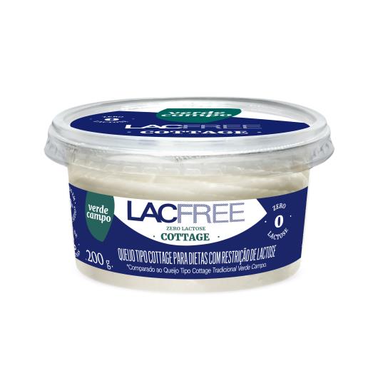 Queijo Cottage Zero Lactose Verde Campo Lacfree Pote 200g - Imagem em destaque