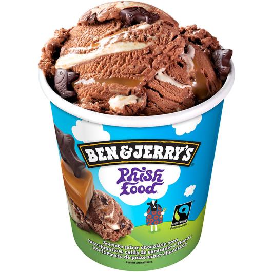 SORVETE BEN & JERRY'S PHISH FOOD 458ml - Imagem em destaque