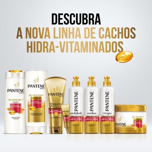 Shampoo 400ml + Condicionador 175ml Pantene Cachos Hidra-Vitaminados - Imagem em destaque