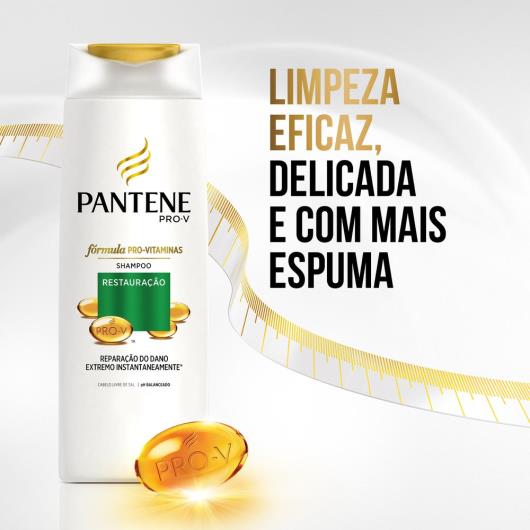 Shampoo 400ml + Condicionador 175ml Pantene Restauração - Imagem em destaque