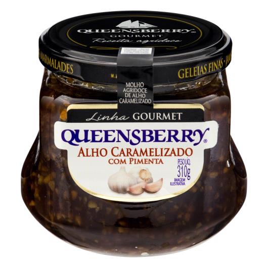 Molho Agridoce Alho Caramelizado com Pimenta Queensberry Gourmet Vidro 310g - Imagem em destaque