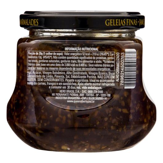 Molho Agridoce Alho Caramelizado com Pimenta Queensberry Gourmet Vidro 310g - Imagem em destaque